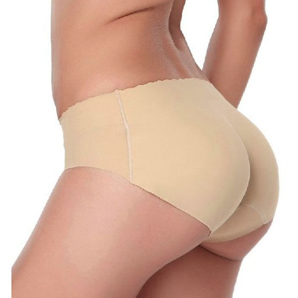 Sous-vêtements femmes sans couture lingerie Sexy sous-vêtements culottes slips coussinets de hanche pantalons mujer silicone hanche rembourré culotte #1