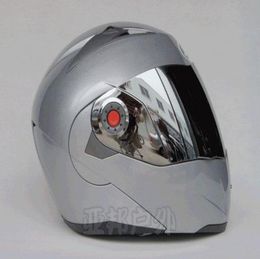 Undrape face JIEKAI casco lente plateada amp Silver 105 cascos integrales motocicleta moto motocross MOTO Racing5293059