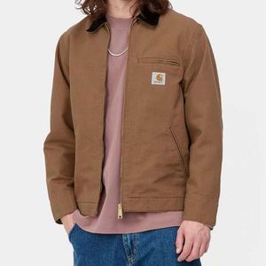 UNDS – veste de travail Kahat pour hommes, marque de mode, industrie lourde, haute qualité, fermeture éclair à revers, manteau fin, carhart 01