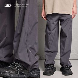 UNF 2023 lente/zomer nieuw product schone fit broek losse unisex casual paar sportbroeken werkkleding voor mannen en vrouwen