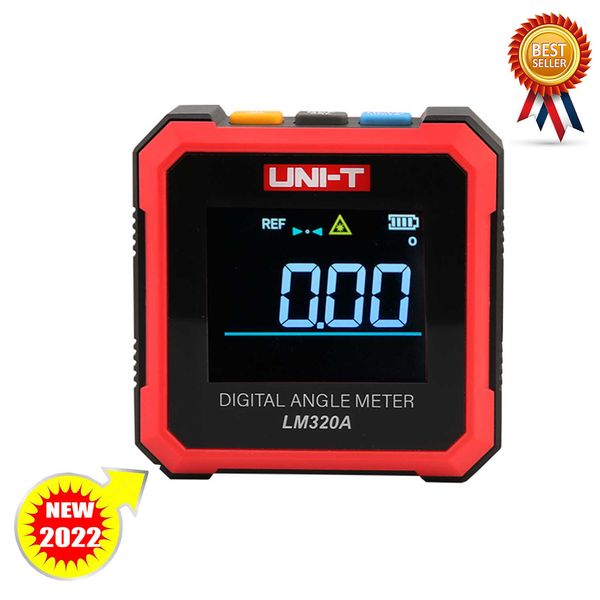 UNI-T LM320A LM320B compteur d'angle électronique rapporteur numérique inclinomètre magnétique testeur Laser Portable