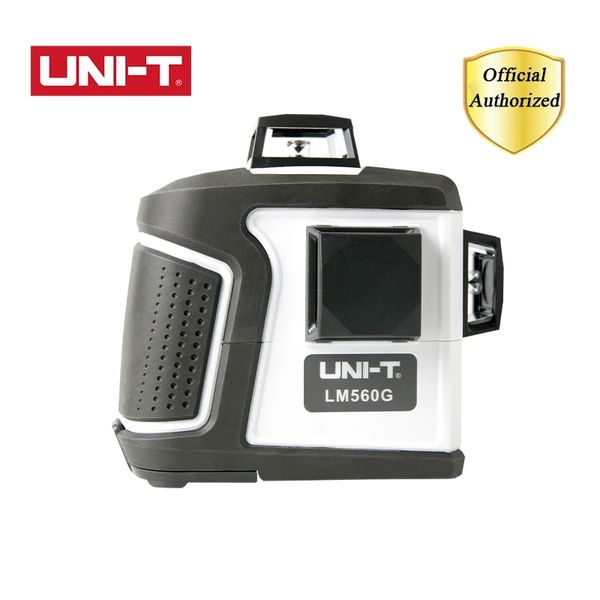 UNI-T LM560G puissant 360 Horizontal Vertical Cross Auto-leveling Instrument de mesure 12 lignes 3D Green Laser Niveau