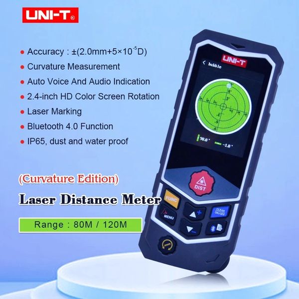 UNI-T LM80D PRO/LM120D PRO télémètre Laser Type de roue télémètre Laser règle électronique