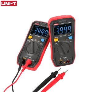 UNI T UT123 UT123D Digital Multimètre Tester Auto Range Mini Temperature Metter AC AC DC VOLTMETER CAPACITANCE FRÉDENCE METTRED