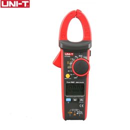 UNI-T UT216C 600A Medidores de pinza digitales multímetros de rango automático de corriente CA CC diodo NCV V.F.C linterna LCD probador de temperatura OEM