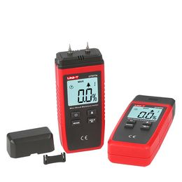 UNI-T UT377A Professional Wood Moisture Meter Digital Hygrometer vochtigheid Tester voor houtgegevens Hold LCD Portable Tool