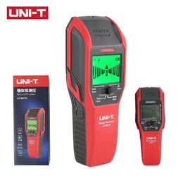 Detector de Metales UNI-T UT387C, escáner de pared 4 en 1, voltaje de CA, cable vivo, buscador de pasadores de madera, pantalla LCD HD de cobre, calibración de zumbador