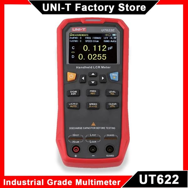 UNI-T UT622A UT622C UT622E Multimètre LCR METER UT622 Digital Bridge Capacimeter Inductance Capacitance Resistance Multi-Tester