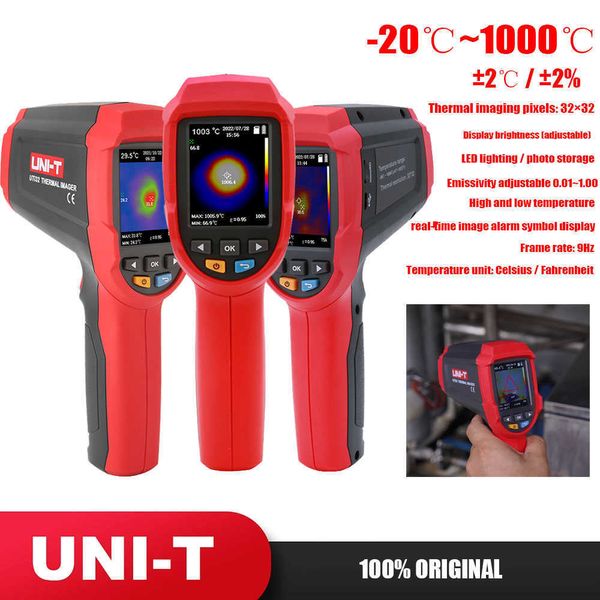 UNI-T UTI32 haute température -20 ~ 1000 Imageur thermique portable; HVAC du moteur et instrument à faible inspection