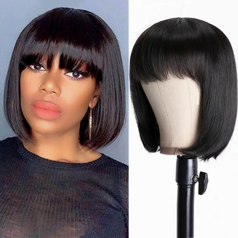 Unice Hair Full Machine Human Hair Wigs For Black Women Lace Front wigs Human Hair
