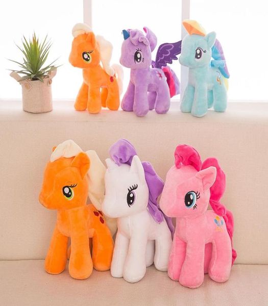 Unicorn Doll Plush Toys 25cm Animaux en peluche Ma collection de jouets Edition Envoyer des poneys Spike for Child