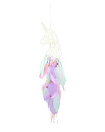 Catchers de rêve Unicorn Handmade Feather Dreamcatchers For Wall Hanging Decoration Unicron Party Decoration Craft4475783