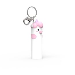 Keychain de unicornio USB 4800 mAh Fast Charger Lindo animal Portable Viajes Mini Power Girl Regalo