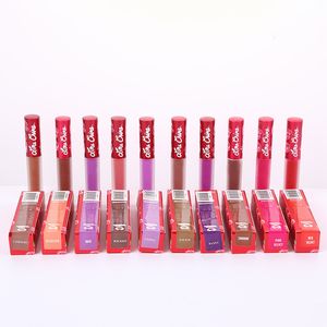 Eenhoorn vloeistof 10 kleuren lippenstift matte vrouwen lipgloss niet-stick cup vervaagt niet