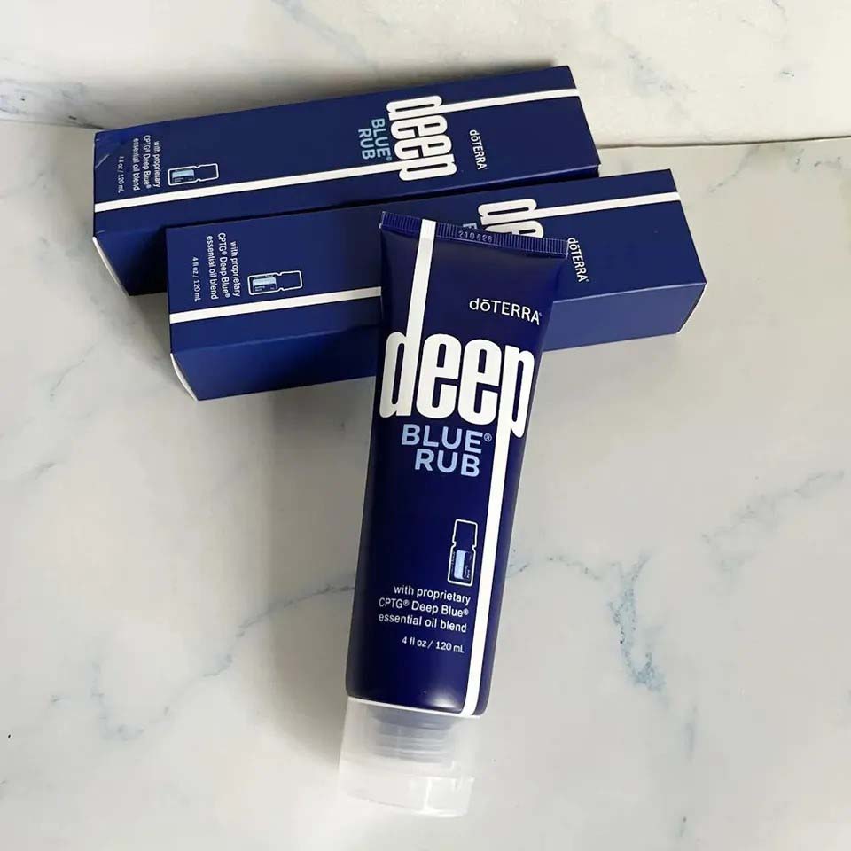 Fondotinta per oli essenziali Primer per la cura della pelle del corpo Deep BLUE RUB Crema topica 120ml lozioni spedizione gratuita DHL