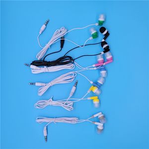 Auriculares desechables universales con enchufe de 3,5mm para teléfonos inteligentes, MP3, MP4, autobús, tren, avión, biblioteca, uso único, auriculares baratos