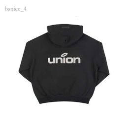 Union Brand-samenwerking.Hoodie Zwart Wit Groen Casual Fleece Hoodies Truien Jumpers Mannen Vrouwen Hip Hop Streetwear MG210129 195