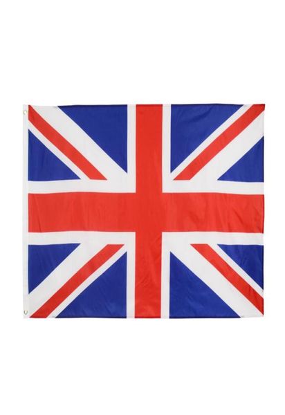 Union Jack Reino Unido Flagación UK Flagal de alta calidad 90x150cm 3x5 pies listos para enviar stock 100 Polyester1061755