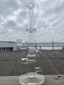 Unique BIAO Glass Bongs 360 grid Style Hookahs Water Pipes 16inch 18 mm joint