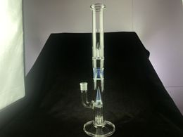 Los bongs de cristal únicos de BIAO bong los tubos de agua de las cachimbas del estilo con la junta secreta blanca de 18 mm