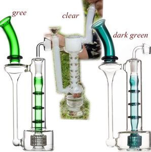 Recycleur de verre Plates-formes pétrolières Heady Water Bongs Narguilés Shisha Fumer des tuyaux en verre Bong unique Shisha Dab avec banger de 14 mm