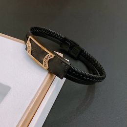 Conception Unique de haute qualité rétro cool Medusa bracelet logo tête bracelet réglable style bijoux de créateur