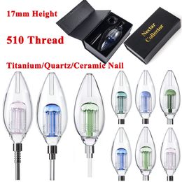 Unique Hookahs 8 Bras Trees Perc Bubbler Bongs NC Kits Nector Collectors 510 Thread Dab Straws Heady Hand Pipes 63mm OD Avec Quartz Nail Titanium Nails Ou Ceramic Tips