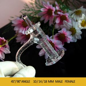 unique terp slurper quartz banger ensembles accessoires pour fumeurs nouveau gravé entièrement soudé graver bord biseauté Lotus mélangeur clou pour dab rigs bong