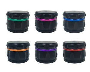 Unique Top Quality Metal Symmetric Cutting CNC Amazing Design Tobacco Herb Pollen Spice Grinder Herbel Cigarette Crusher