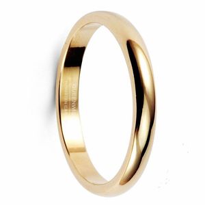 Unieke Wolfraam Ring 14K Gold Wedding Band Mannen Dames Infinity Bruidsverklaring Sieraden Huwelijksgeschenken Christmas195A