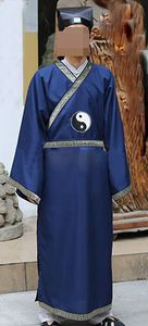 Unisexe 2Color Tai Chi Vêtements Arts martiaux uniformes Zen Moine Taoïste Robe Taoïsme Shaolin moines Kung Fu Costumes