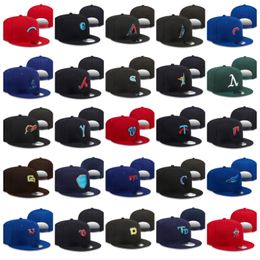 Diseñador de sombrero unisex ajustable béisbol fútbol plano de gorras casuales letra algodón todos los equipos deportes mundial batched ed sombreros órdenes de mezcla