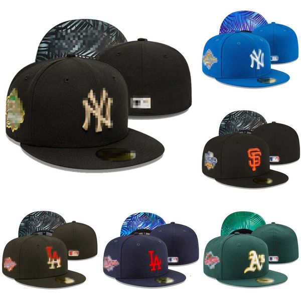 New Era Fitted Hats 7–8 Unisex verstellbare L A Baskball Caps Mexico Fitted Baseball Hats Stickerei Hustle Flowers