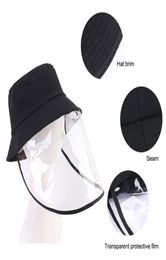 Chapeau de seau en coton unisexe pour adultes, casquette de pêcheur, bouclier facial de protection, Anti-salive, antibuée, Anti-poussière, coupe-vent, extérieur, Safe3238894