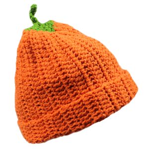 Unisex Adultos Mujeres Hombres Traje de invierno Crochet de punto Calabaza Esquí Snowboard Cosplay Halloween Beanie Hat Cap