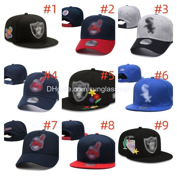 Unisex All S Baloncesto Snapback Béisbol Snapbacks Unisex Designer Hat Cotton Football Hats Hip Hop Sports Outdoor Ajustable Sun HA HA