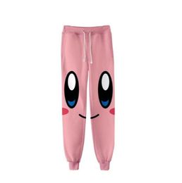 Unisexe Anime Kirby Pantalon de survêtement 3D Joggers Pantalon hommes femmes vêtements Hip Hop Pantalon Homme pantalons de survêtement263h99729388459599