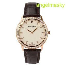 Unisex AP Wrist Watch Manual Manual Manual Manual Watch (18k Rose Gold) Original Diamond Business Luxury Watch 15164or.zz.a088cr.01