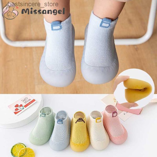 Unisexe Bébé Bonbons Couleurs Chaussures Enfants Pantoufles Bande Dessinée Animale BeBe Garçon Premiers Marcheurs Enfants Chaussettes De Sol En Caoutchouc Souple Chaussure L230522