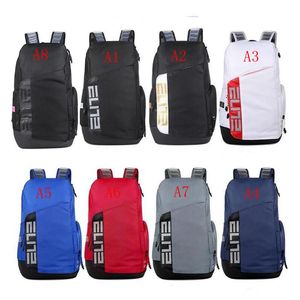 Mochila unisex Hoops Elite Pro Air Cushion Mochila deportiva Bolsas de viaje multifuncionales impermeables Bolsa para computadora portátil Mochila escolar Mochila de entrenamiento de carrera Mochila al aire libre