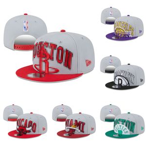 Unisex honkbal Gorras Mens Snapback Design Caps Hat verstelbaar alle teamreuzen plat sporten buitenshuis hoeden s vrouw man dame