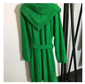 Unisex badjassen heren klassieke katoenen badjas heren en dames nachtkleding groene warme badjassen homewear