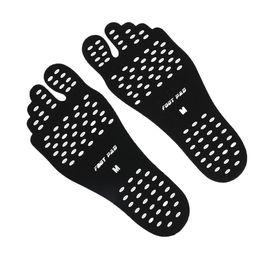 Unisex strand voet patch pads inlegzolen mannen comfortabele waterdichte onzichtbare anti-skid schoenen matten voor zwemstrand lopen VT0110