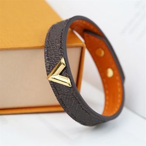 Bracelet unisexe en cuir pour hommes et femmes, chaîne réglable, bijoux, haute qualité, 232Q