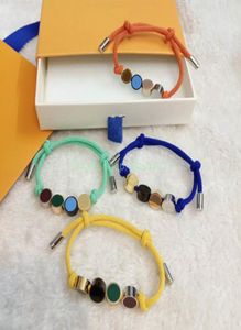 Unisex Armband Mode Armbanden voor Man Vrouwen Sieraden Verstelbare Ketting 4 Kleuren26890397181661