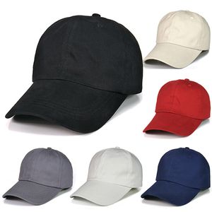 Casquettes unisexes Casquette de baseball unie décontractée Chapeaux réglables pour femmes hommes Hip Hop Street Dad Hat Vente en gros DB952 chapeau de camionneur