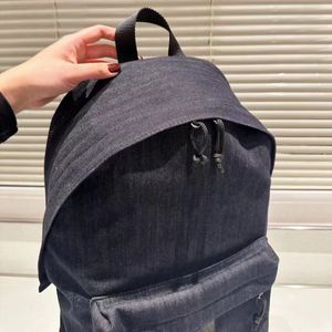 Unisex casual denim rugzak reistas met super goede rugrugzak straattrend Grote schoudertas Designer studenten Vrije tijd Knapzak maat van 30 * 40CM