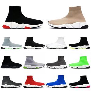 baskets décontractées unisexes hommes femmes 2022 Chaussettes Chaussures Classique Noir Blanc 17FW Paris Trainer Vintage Old Sock Designer Trainers Outdoor Walking taille 36-45