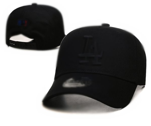 La dernière lettre de chapeau de concepteur classique unisexe la base de baseball camion masculin conducteur de camion féminin ajusté multicolore Cap L4 papa réglable