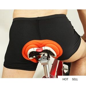 Unisex fietsen shorts vrouwen fietsen fietsen ondergoed schokbestendige spons 3D gevoerde fiets korte broek compressie panty's